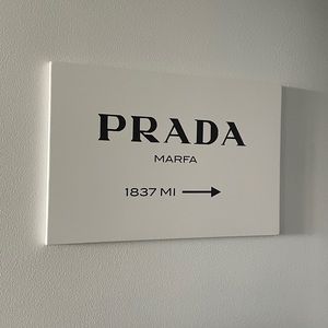 Prada Marfa Wall Art 2x3 ft
